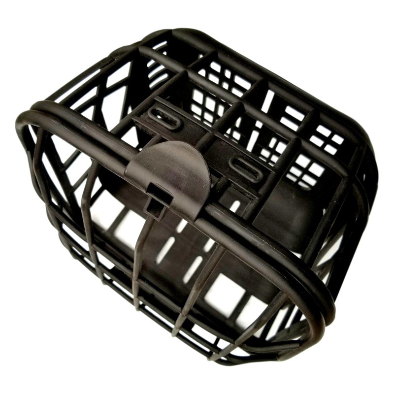 Color Car Basket with Lid Bicycle Electric Car Vegetable Basket Safety Plastic Car Basket Electric Car Accessories