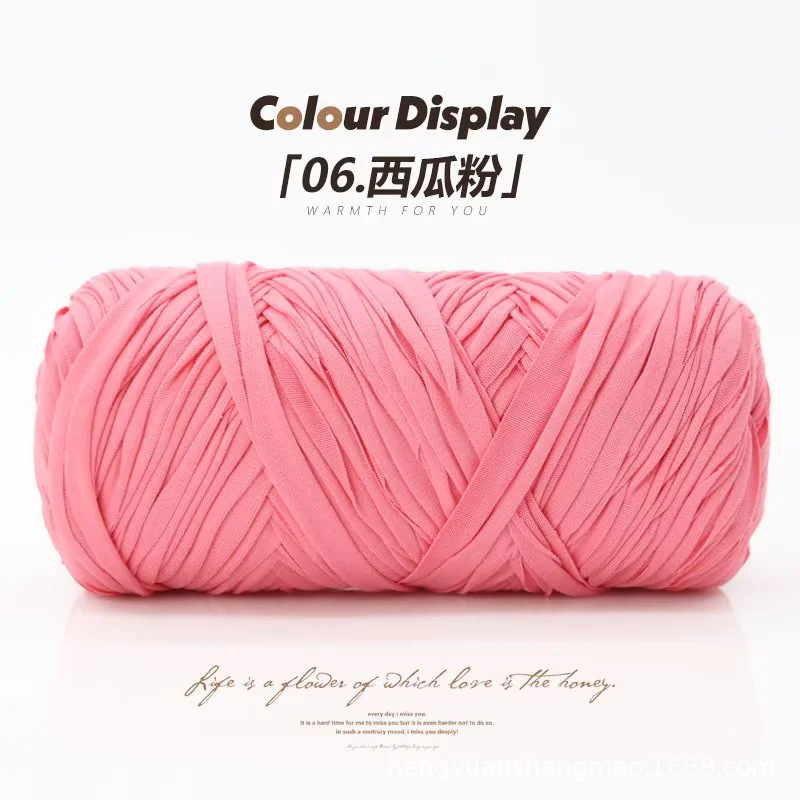 Picture of 200g cloth thread baby cradle thread high elastic soft hand woven hook shoes cushion bag full postage wholesale