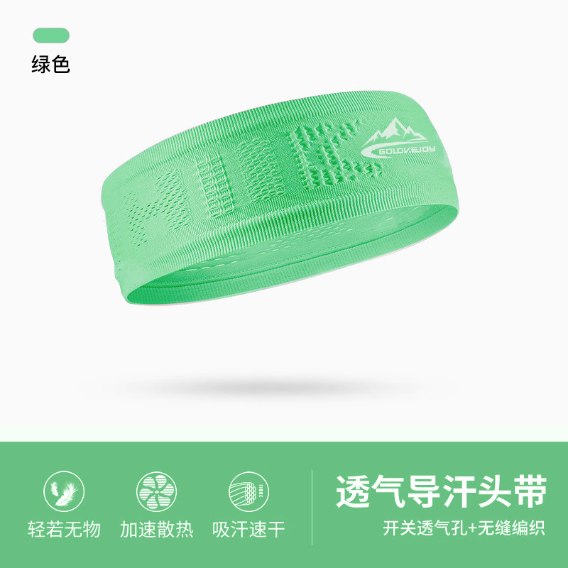 Picture of New Sports Headband for Men and Women Outdoor Running Basketball Fitness Yoga Sweat-Wicking Breathable High-Elastic Hairband Anti-Sweat Band