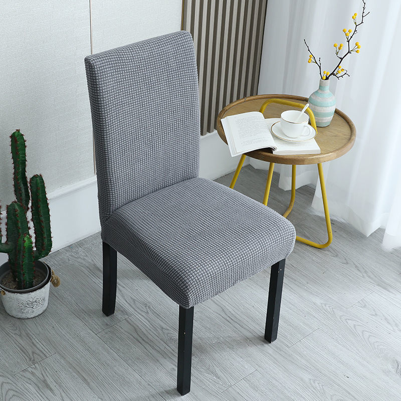Picture of Thickened Chair Cover Universal Household Dining Chair Cover Elastic One-Piece Stool Cover Dining Table and Chair Cover Backrest Cushion