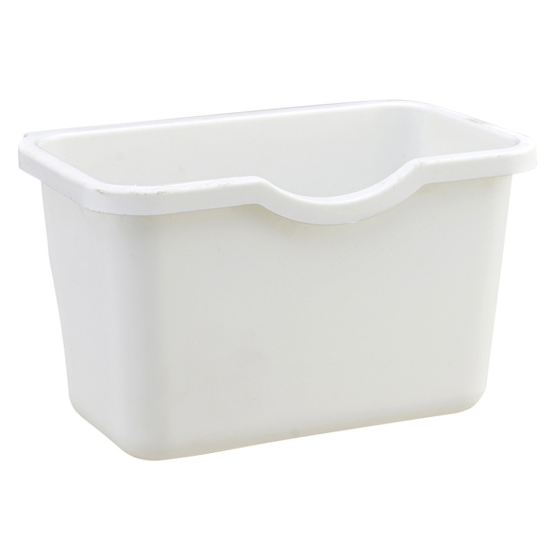 Picture of Kitchen Cabinet Door-Style Trash Can for Home Use, Lidless Plastic Desktop Hanging Storage Box for Organizing Miscellaneous Items