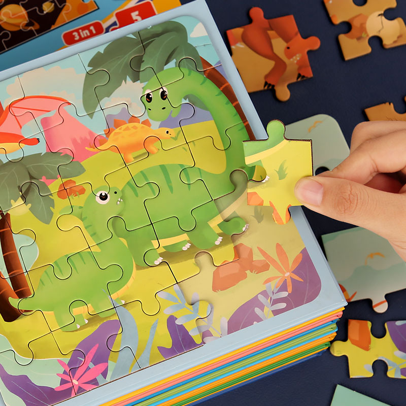 Picture of Book Folding Magnetic Advanced Spelling Books Children's Baby Magnetic Early Education Kindergarten Boys and Girls Educational Toys