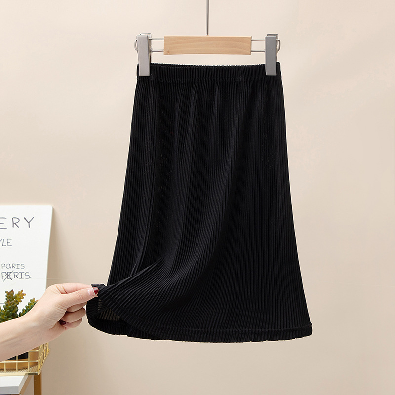 Picture of Girls' Skirt Summer New Simple All-match Skirt Children's A- line Skirt Home Nightdress Children's Pleated Skirt
