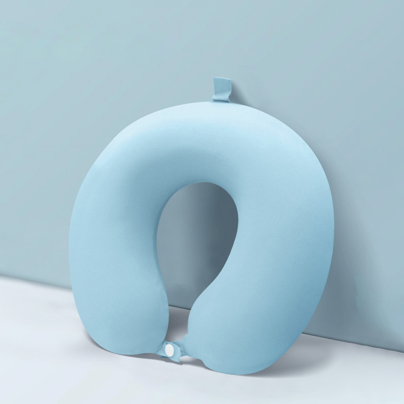 Picture of Memory foam U-shaped pillow travel aircraft pillow neck pillow U-shaped pillow LOGO creative neck pillow factory direct sales