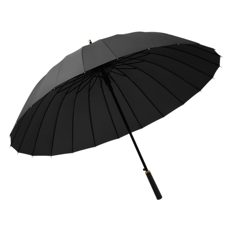 enlarged 24-bone automatic umbrella double long handle straight rod umbrella men's business gift umbrella advertising umbrella custom logo
