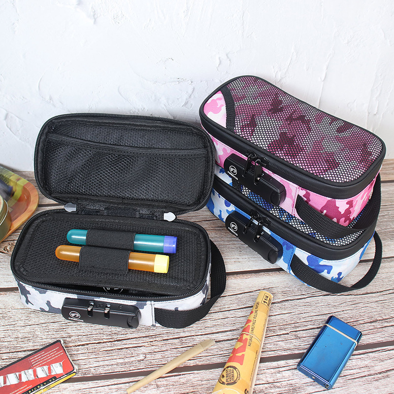 Wholesale Tobacco Anti-Odor Bag Password Lock Sealed Bag Pipe Multifunctional Portable Storage Bag Travel Waterproof Tool Bag