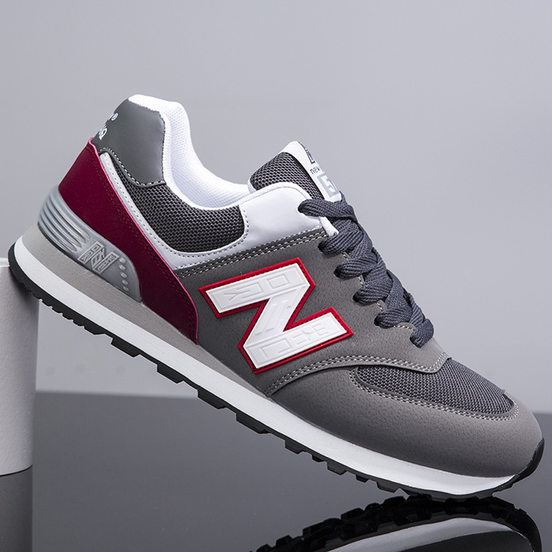 Cross-Border Popular Versatile Sports Shoes N-Shaped Trendy Breathable Shoes Men's Casual Shoes New Couple Casual Shoes Men's Shoes