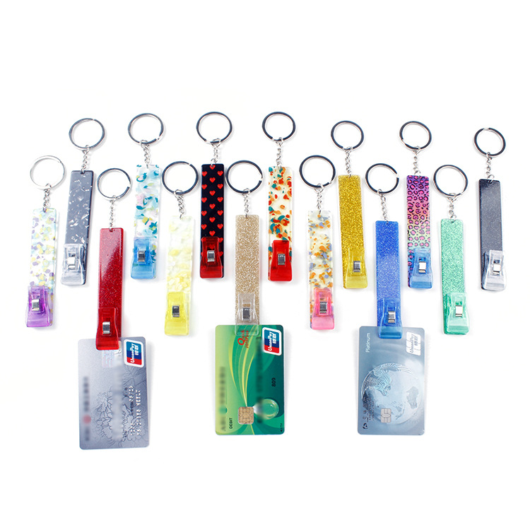 Women's Long Nail Card Picker Contact-Free Bank ATM Card Bus Card Picker DIY