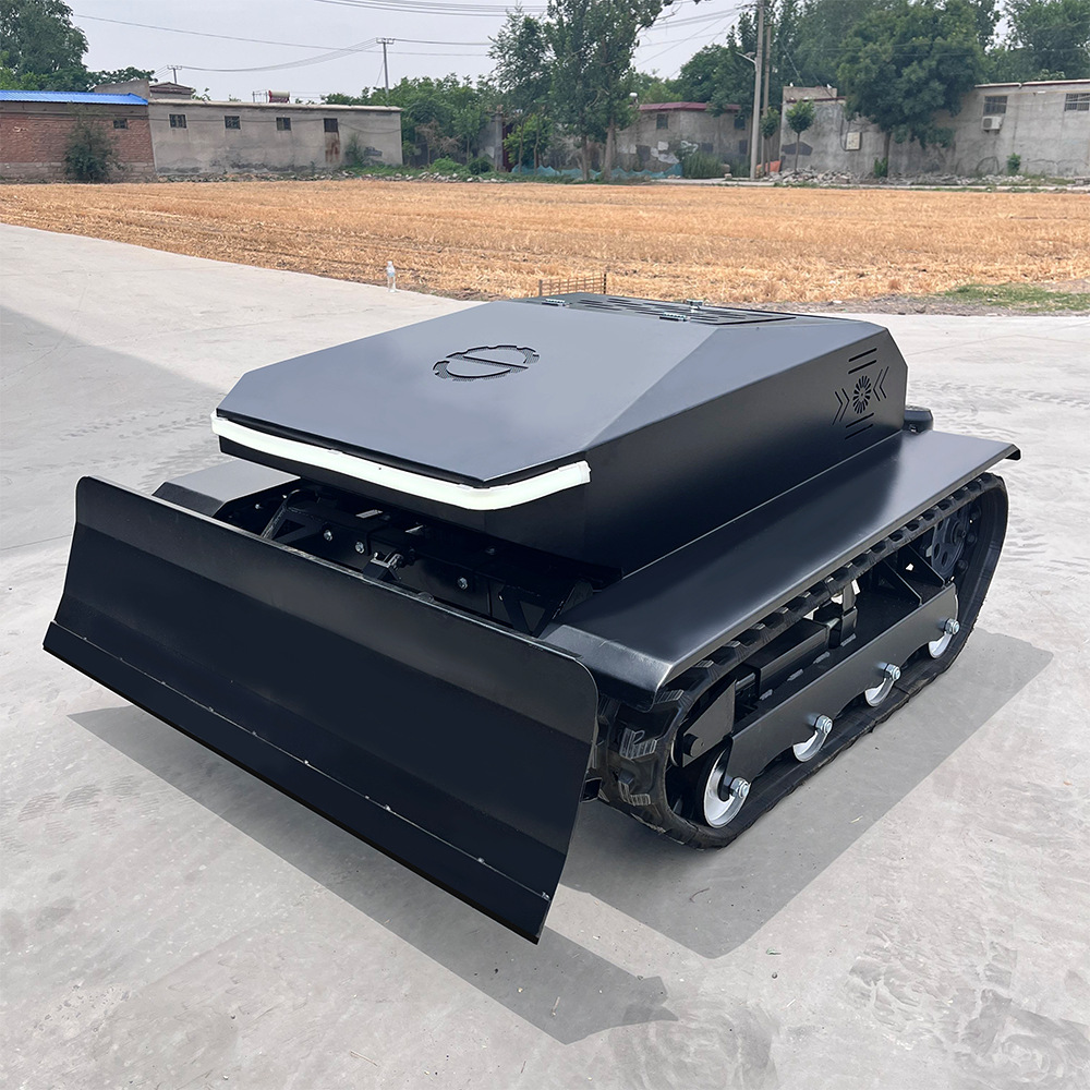 Spot Remote Control Weeding Robot Agricultural Orchard Cutting Auxiliary 800mm Weeder Remote Control Weeder Lawn Mower