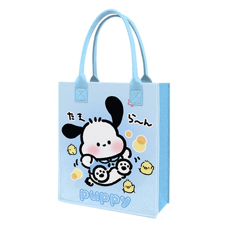 New cute felt bag handbag Cartoon Doll mummy bag 100-day banquet gift shopping bag girl small handbag