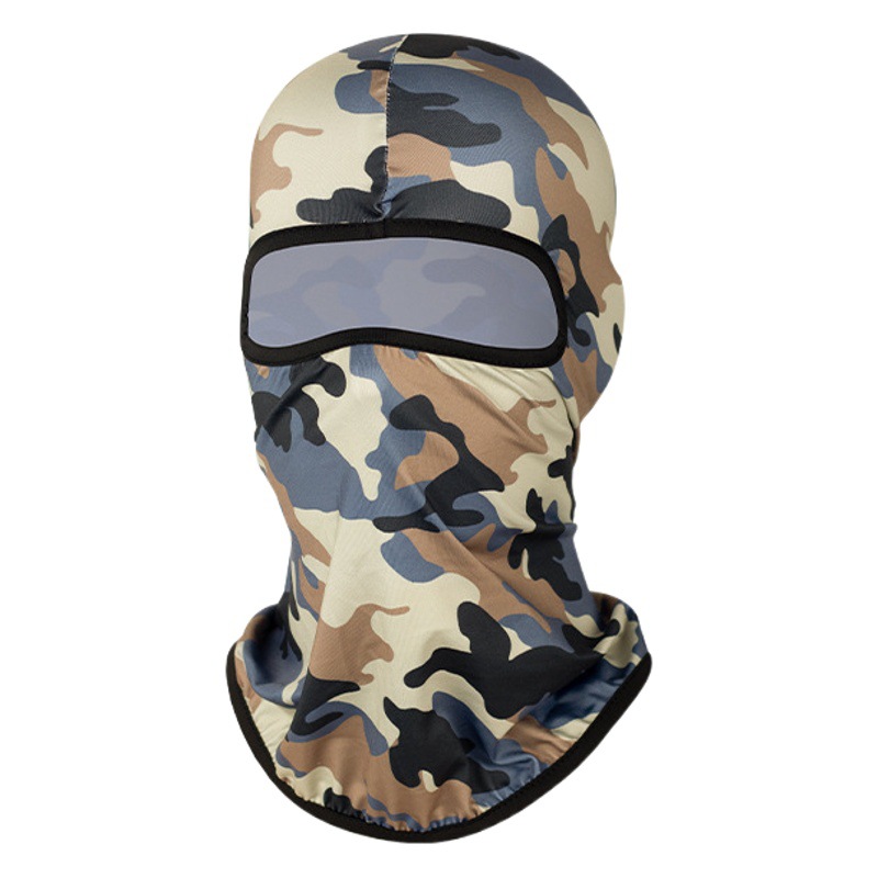 Ruidong Cross-Border Outdoor Four-Season Cycling Sports Mask Camouflage Headscarf Cycling Hood Liner Masked Hat in Stock