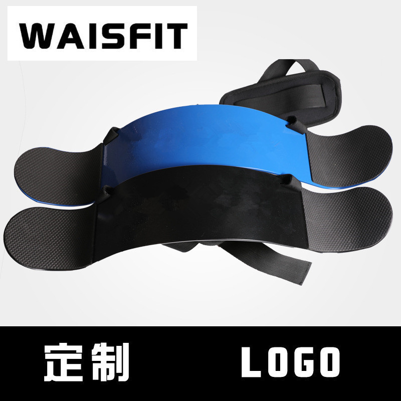 Picture of waisfit Biceps Training Plate Fixed Plate Forearm Barbell Dumbbell Fitness Iron Biceps Curved Lift Plate