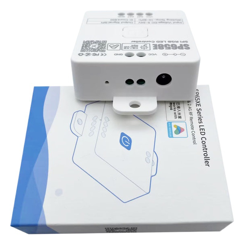 Picture of SP658E colorful RGB Bluetooth music controller mi Xiaoai intelligent voice dual APP Controller 5-24V