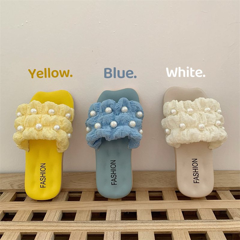 Picture of Children's Slippers New Little Princess Fairy Style Soft Bottom Non-slip Outer Dress All-match Casual Breathable Girls' Sandals