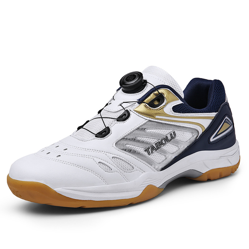 Cross-border new badminton shoes for boys and teenagers students sneaker shock-absorbing lightweight table tennis shoes couple tennis shoes