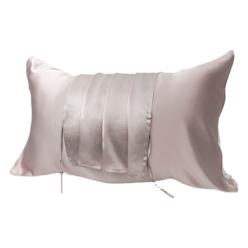 16 MMI solid color silk pillow towel travel hotel travel 100 silkworm silk pillow leather factory spot custom