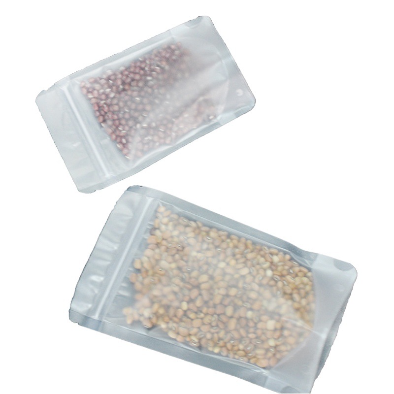 Manufacturer Frosted Self-Standing Ziplock Bag Dried Fruit Scented Tea Plastic Packaging Bag Potato Chip Seal Flats Bottom Packaging Bag in Stock