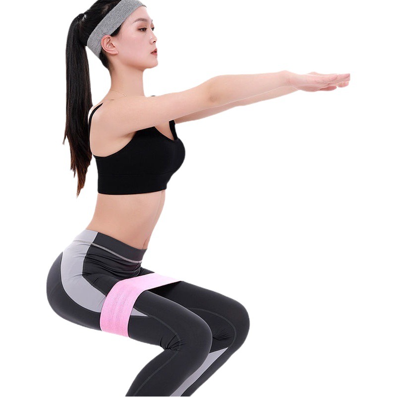 Resistance band yoga hip band yoga resistance squat abuse hip ring non-slip bodybuilding hip lifting hip lifting hip belt tension band