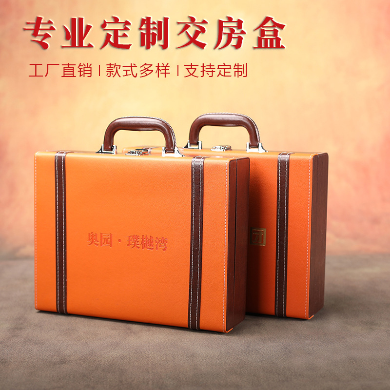 in stock Delivery Box Portable New Property Delivery Key Box Document Contract Delivery Toolbox