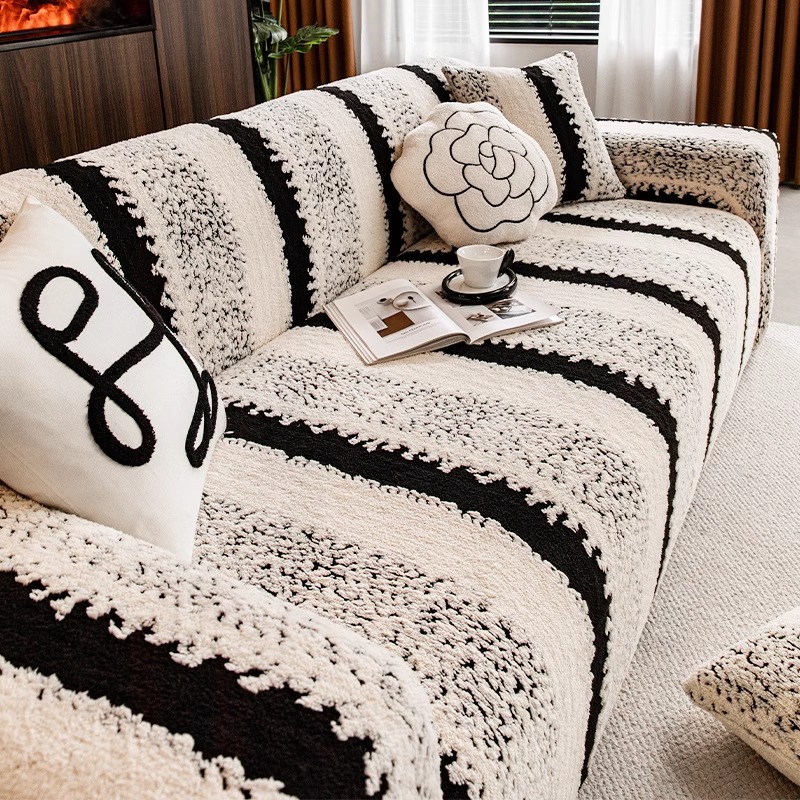 Picture of Autumn and Winter Plush Sofa Cover All-Inclusive Universal Cover 2025 New Four-Season Universal Anti-Cat Scratch Elastic Protective Cover