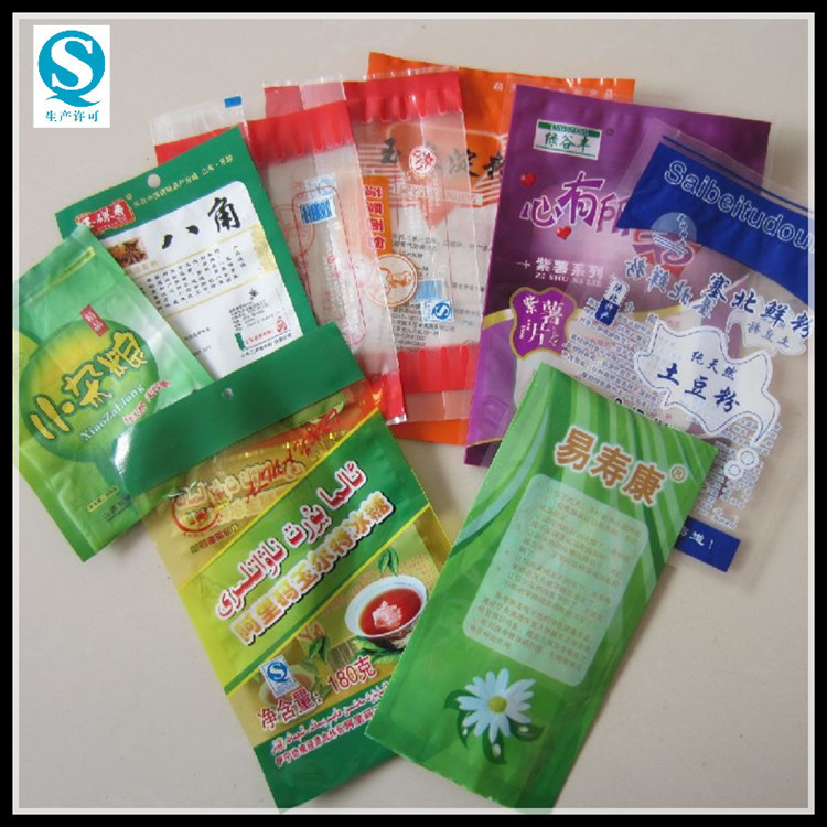 Manufacturers undertake millet buckwheat grains vacuum packaging bag red bean millet brick nylon composite bag