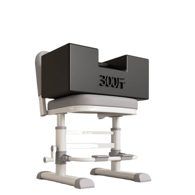 Picture of Children's study chair can be lifted and adjusted, and the writing backrest stool for primary school students is a home work desk seat