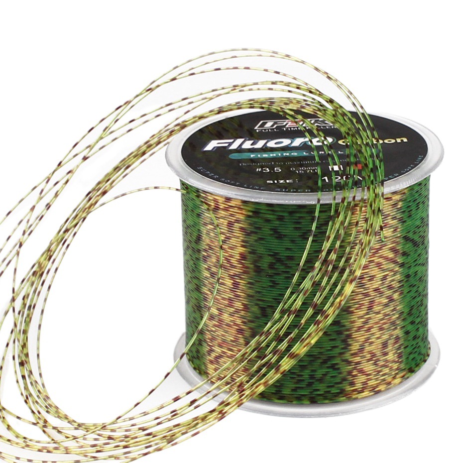 Ftk Nylon Line Multi-Color Fishing Line 120m Fishing Line Tension Line Wear-Resistant Line Sea Fishing Lake Fishing Manufacturer Wholesale Cross-Border