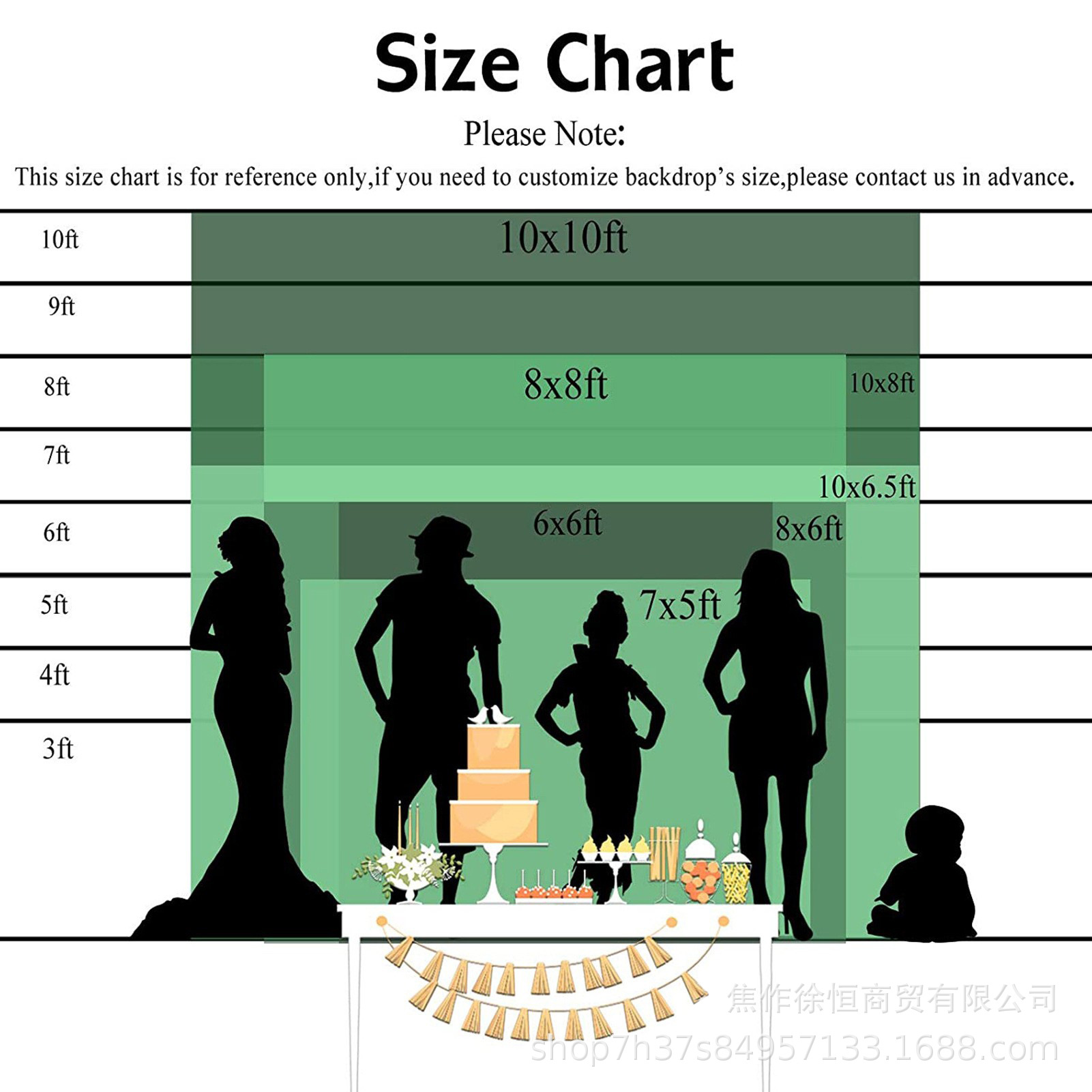 Picture of Amazon Christmas garage door backdrop New Year Christmas party decoration background cloth photography hanging cloth banner