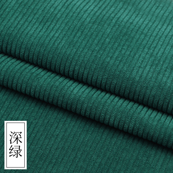 Picture of Corduroy fabric velvet corduroy shirt coat sweater clothing fabric solid color cotton-padded jacket pants sofa cover cloth