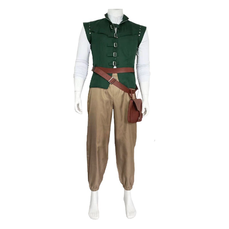 Enchanted Prince Charming Flynn Rider Cosplay Costume in Stock British Style
