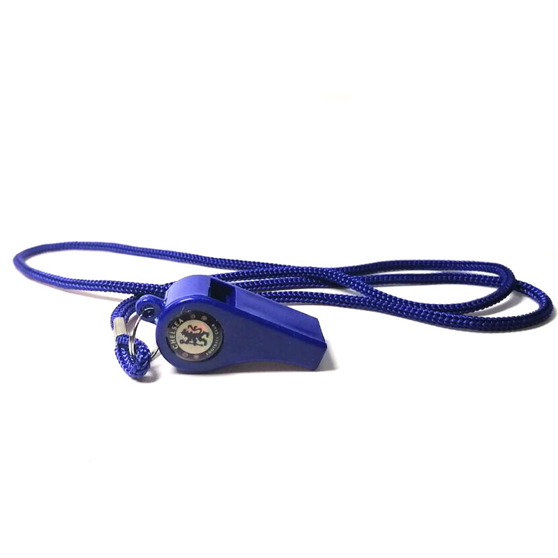Paris AC Milan Chelsea Arsenal football fans keychain cheer whistle referee timing pedometer