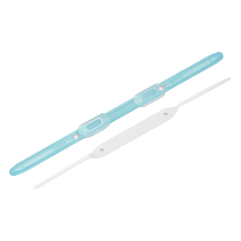 Carefully Selected Plastic Loose-Leaf Binding Clips, Twin Hole Office Stationery Clips, Student Supplies Transparent Binding Strips Clips
