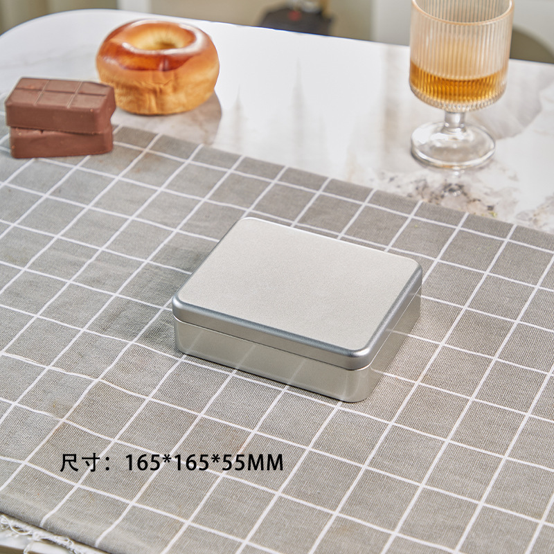 Picture of Hardware tools storage box needle thread screw banknote change photo card book chess and card iron box can be printed plus Neto