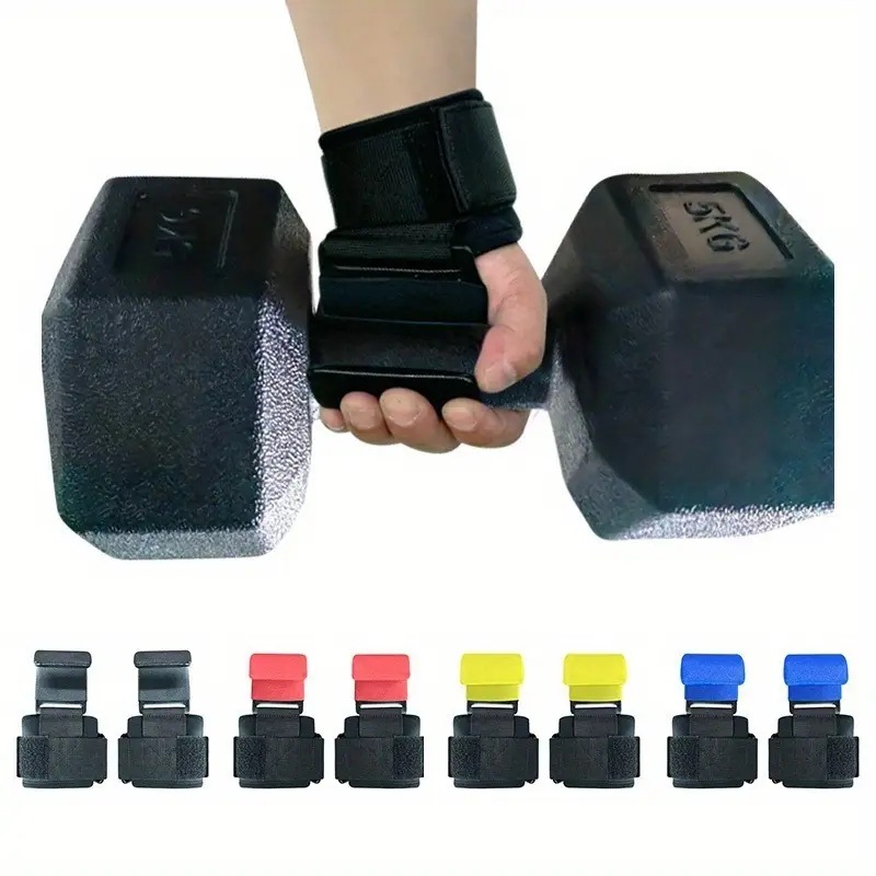 Horizontal bar pull-up booster hook fitness equipment training auxiliary belt barbell double hook hard pull anti-skid booster equipment