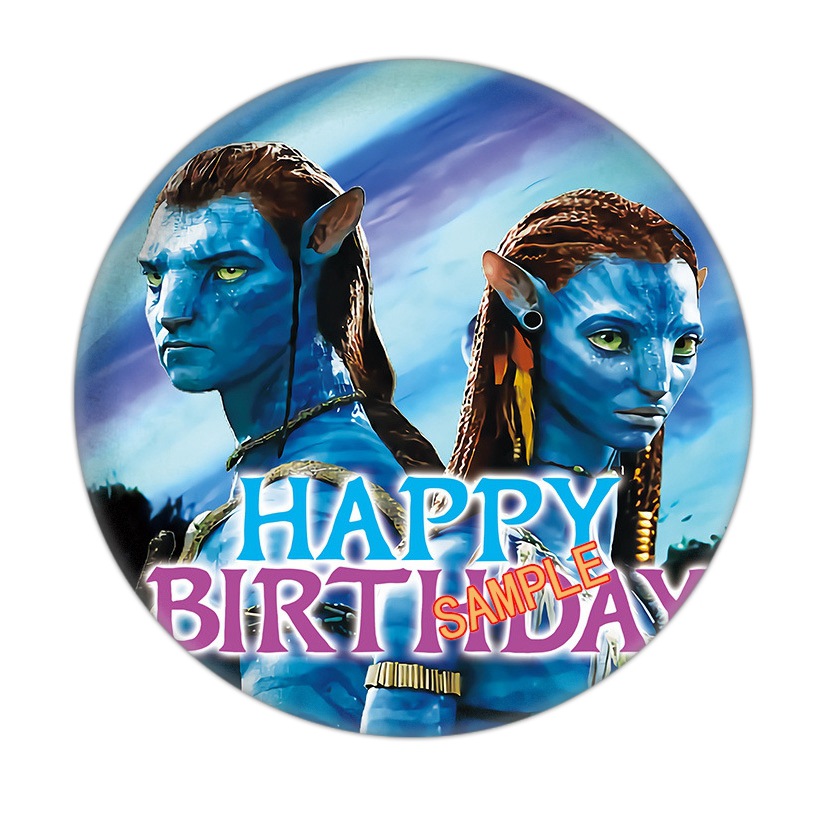 Picture of New Avatar 2 Movie Surrounding Badge Yum Tinplate Brooch 1-36