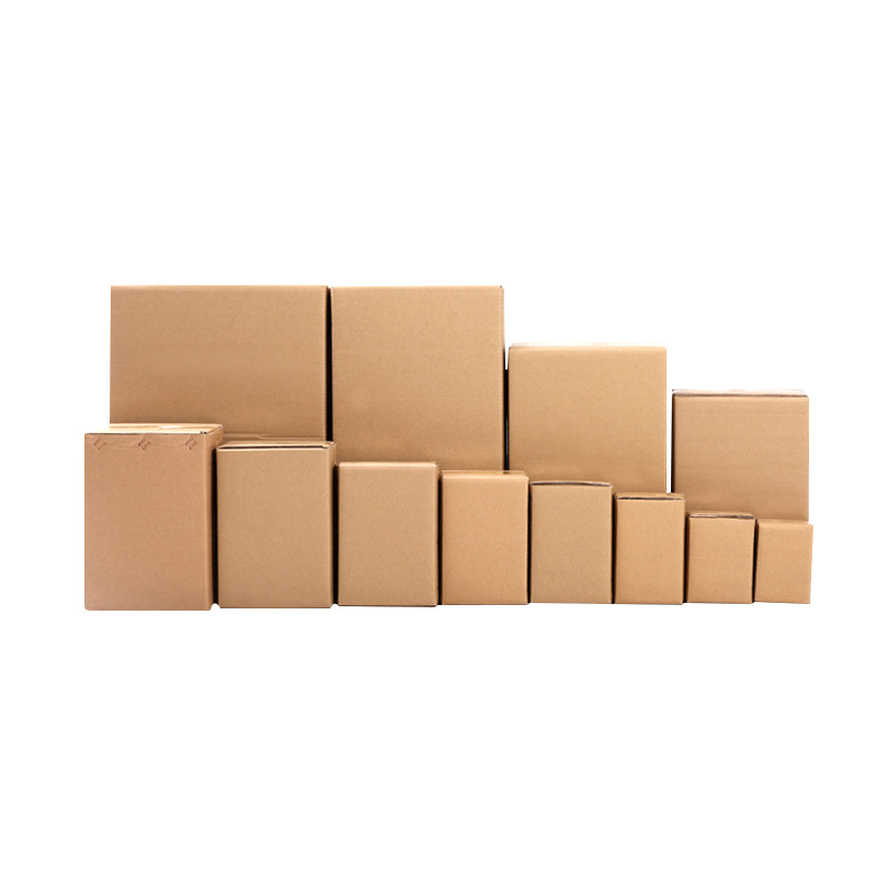 Picture of In stock corrugated postal carton e-commerce express packaging and delivery moving box packing box factory wholesale carton customization