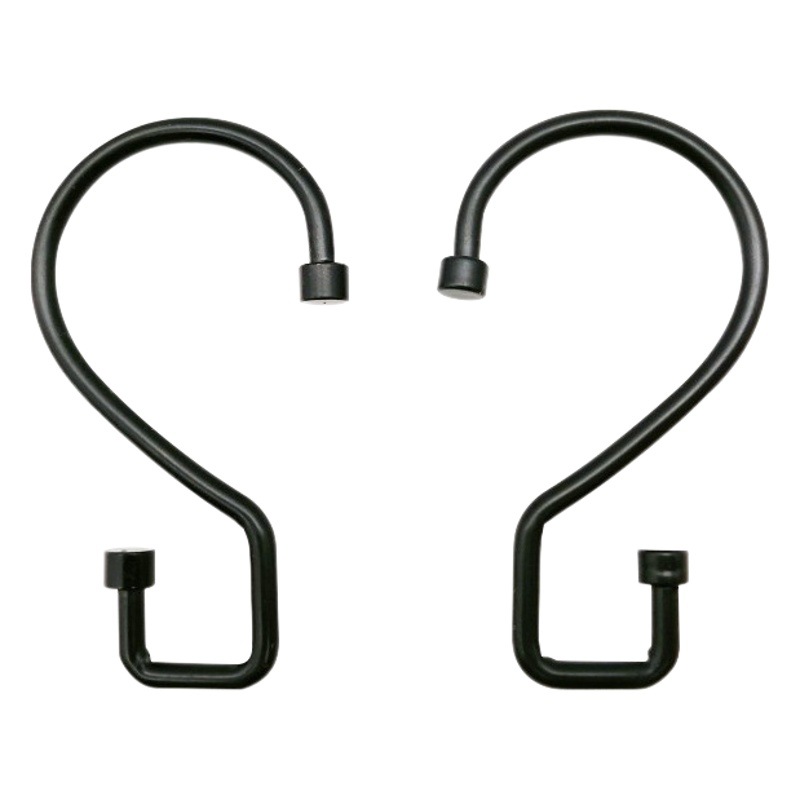 Curtain Hooks, Rings, and S-Hooks for Shower Curtains, Bathroom Track Hooks, Supermarket Pegboard Shower Curtain Hooks