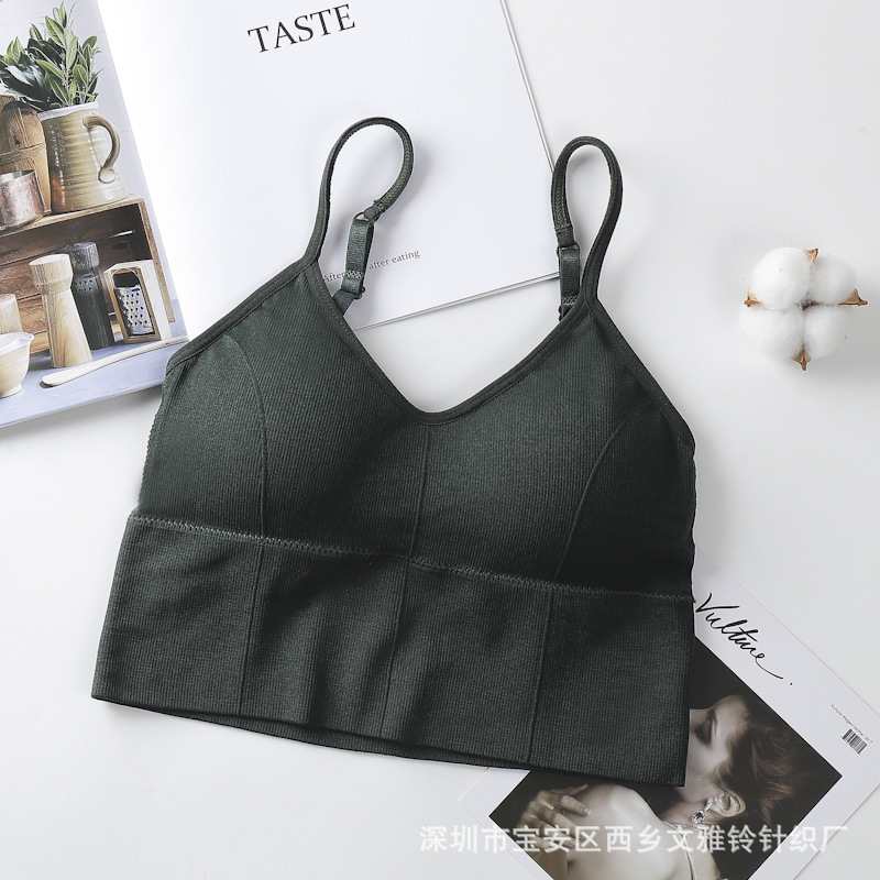 Picture of Kaka same style large U beauty back thread wrapped chest tube top seamless sexy anti-exposure bottoming sports back strap underwear