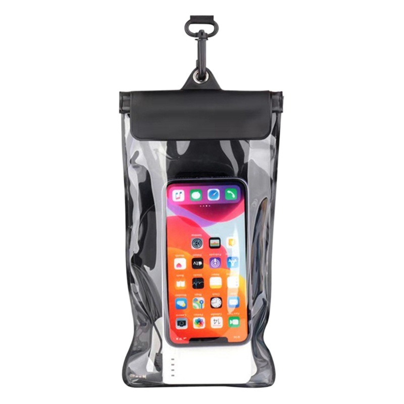 Large takeaway mobile phone waterproof bag touch screen rechargeable headphones dustproof and rainproof mobile phone case hanging neck Beauty Group