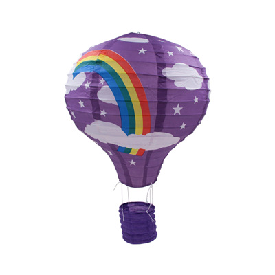 Picture of Hot Air Balloon Paper Lantern Decoration Shopping Mall Store Celebration Kindergarten Corridor Hanging Decoration Birthday Party Celebration Venue Layout