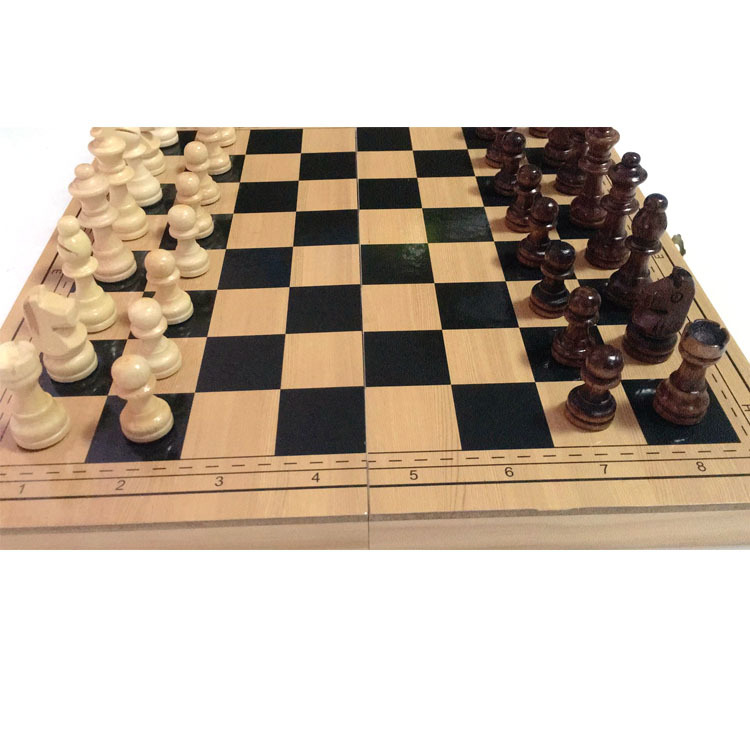 Picture of New Wooden Folding Chess Magnetic Folding Chess Amazon Cross-Border Chess Wholesale