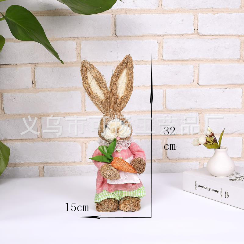 Picture of Cross-Border Easter Bunny 2025 New Party Decoration Simulation Ornaments Wholesale