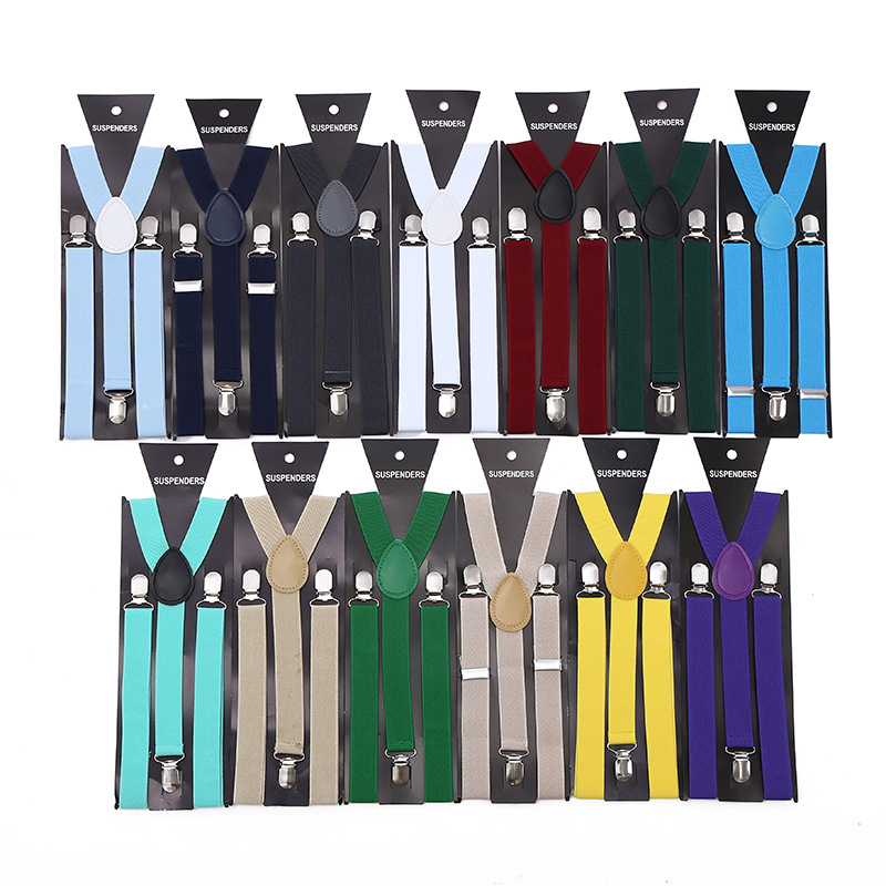 Picture of New Adult Strap Fashion Strap Holder Wholesale Unisex Strap Triple Clip 2.5 Strap Suspender Strap Spot