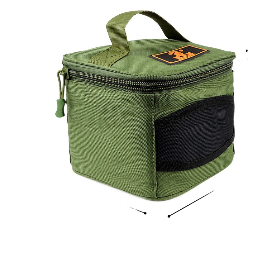 W.P.E fishing bag 1 handbag carp wheel fishing tackle 18*20*15cm fishing wheel bag splash proof water fishing accessories