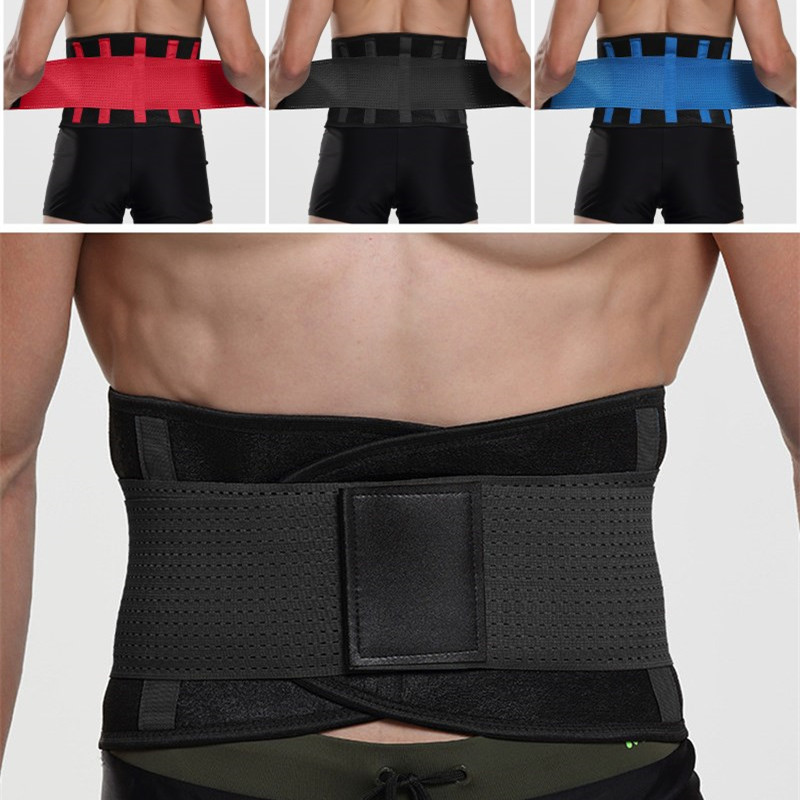 Picture of Sports Waist Protection Fitness Breathable Squat Strength Support Protection Sports Colorful Waist Protection Multicolor Adjustable Generation Hair