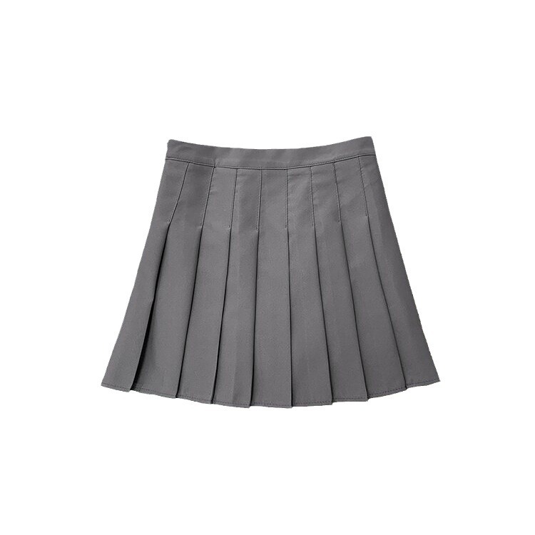 Picture of Factory Outlet Amazon Foreign Trade Safety Pants Zipper Pleated Skirt JK Uniform Skirt Women Skirt Summer Skirt