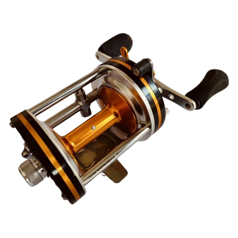 Cross-border throwing drum wheel full metal leiqiang luya boat fishing sea fishing wheel 7-axis BF40 50 60 left and right hand