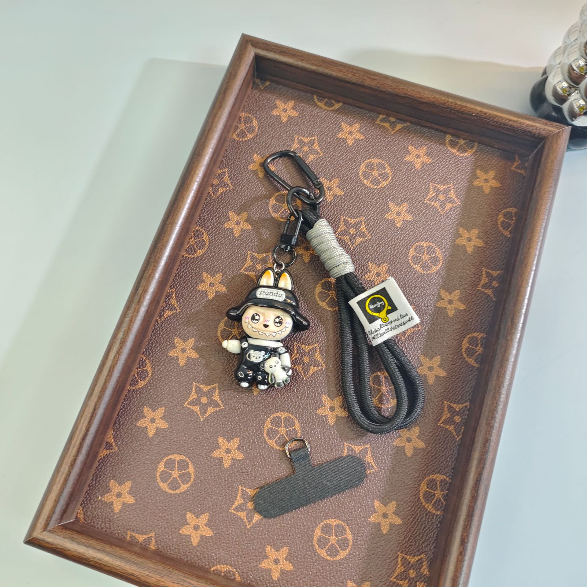 Picture of New INS style Labubu phone pendant lanyard phone chain keychain backpack accessory safety cord to prevent dropping