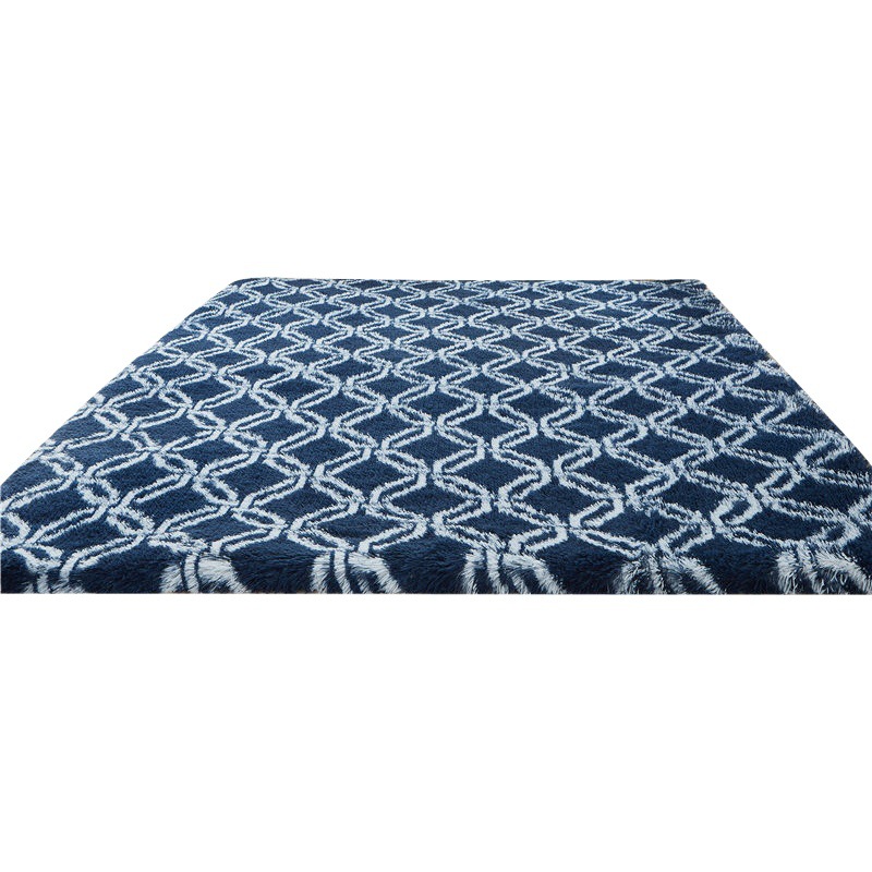 Thickened Gradient Tie-Dye Carpet Floor Mat Living Room Full of Bay Window Mat Bedroom Plush Bedside Blanket Ins Style