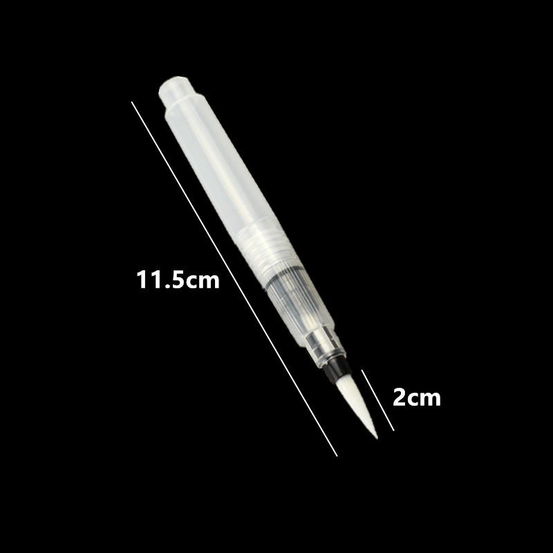 Picture of Solid Watercolor Fountain Pen, Water Filling Painting Brush, Pointed Flat Pen, Water Storage Pen, Water-Soluble Colored Lead Painting Pen